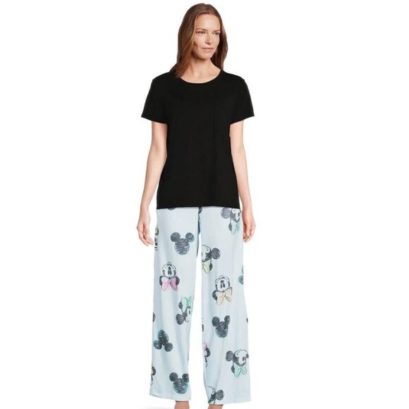 Minnie And Mickie Mouse Women's Printed Sleep Pants With Pockets Size 3X - Picture 9 of 13